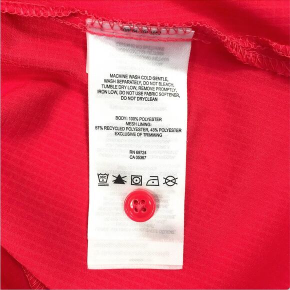 COLUMBIA Omni-Shade Lite LS Top-Shirt Sz XL Coral Pink Versatile Outdoor Travel - Picture 8 of 10